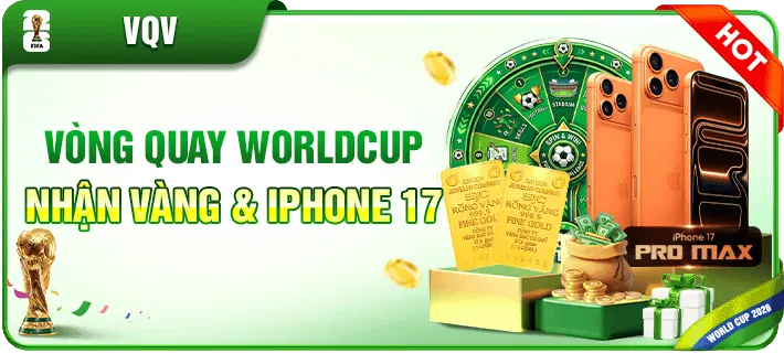 cm88 world cup 2026 trúng vàng và iphone 17